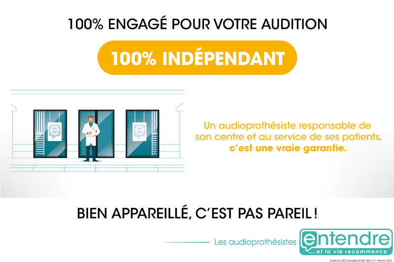 100% Indépendant 100% Indépendant
